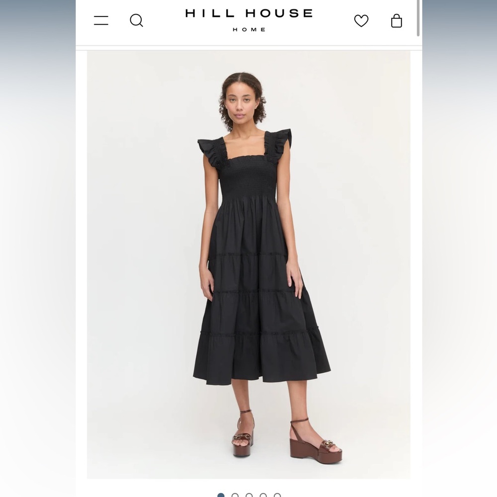 Hill House Ellie Nap Dress Black XXS